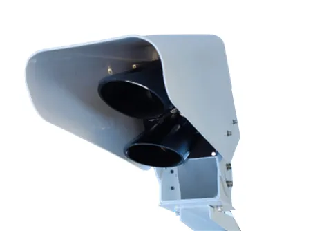 Laser remote sensing road condition detector