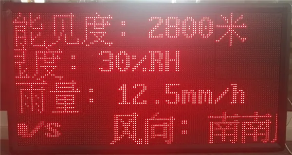Information board or information prompt screen